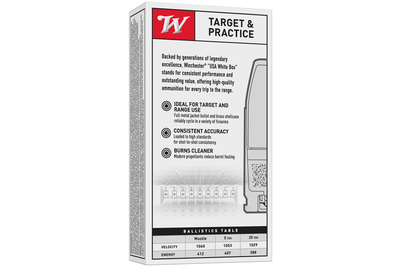WINCHESTER AMMO 40 S&W 165 gr FMJ 50/Box
